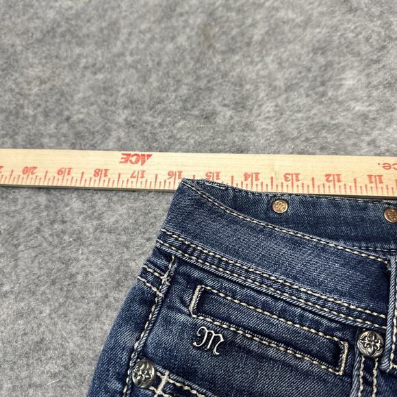 Miss Me Skinny Women's Jeans Size 28 Blue Dark Denim - Picture 2 of 10